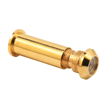 Prime-Line 1/2 in., Bright Brass, 160-Degree Door Viewer U 9895